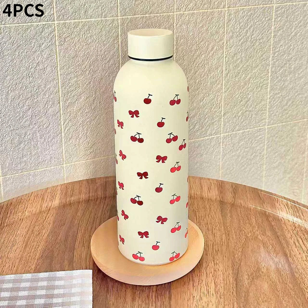 Stainless Steel Wine Bottle Insulated Cup, Durable Reusable Material, Portable Large Capacity Cute High Aesthetic Thermos