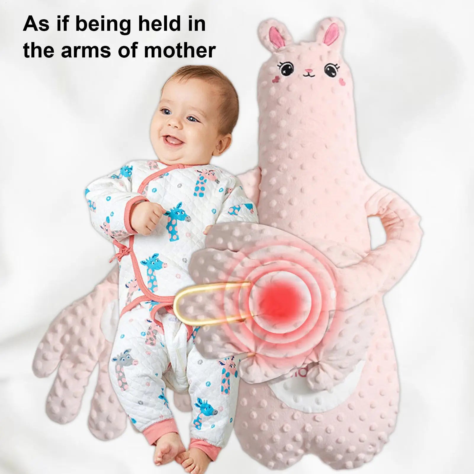 Baby Patter with 3 Adjustable Modes/ New Baby Butt Patter Baby Patting Sleeping Toy Anti-Startle Baby Patting Pillow Sleep Aid