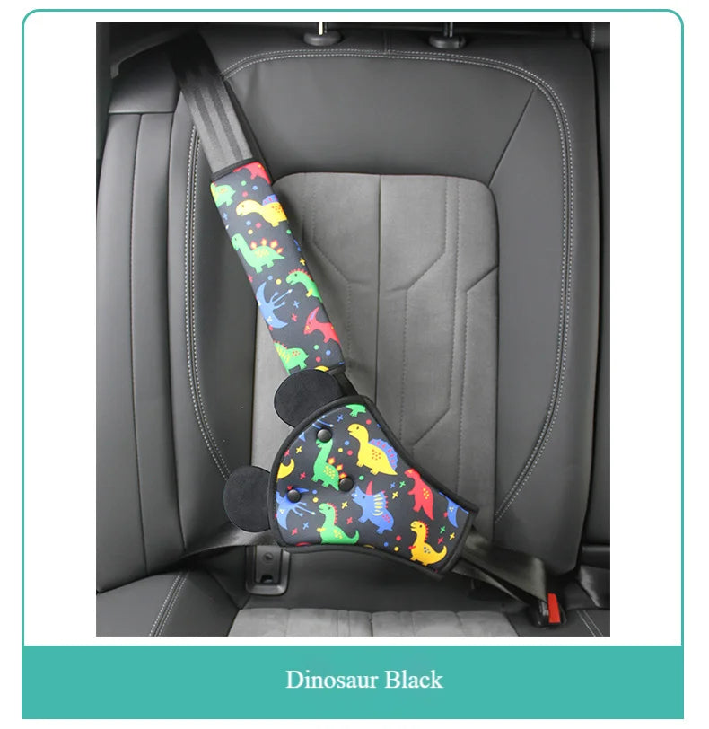Car Child Safety Belt, Seat Shoulder Guard, Anchor, Safety Belt Protection Cover, Anti Pinch Neck Limiter, Belly Guard