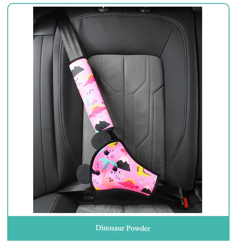 Car Child Safety Belt, Seat Shoulder Guard, Anchor, Safety Belt Protection Cover, Anti Pinch Neck Limiter, Belly Guard