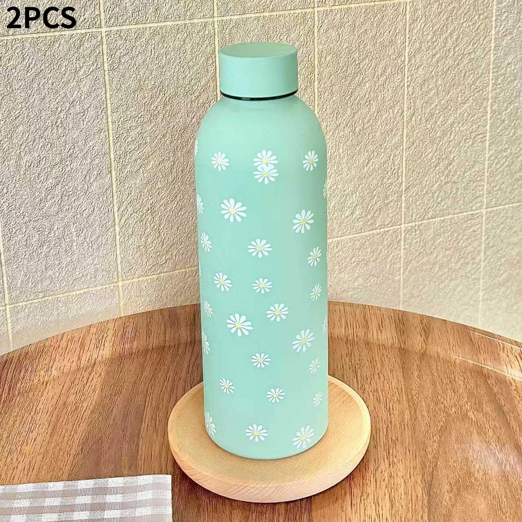 Stainless Steel Wine Bottle Insulated Cup, Durable Reusable Material, Portable Large Capacity Cute High Aesthetic Thermos