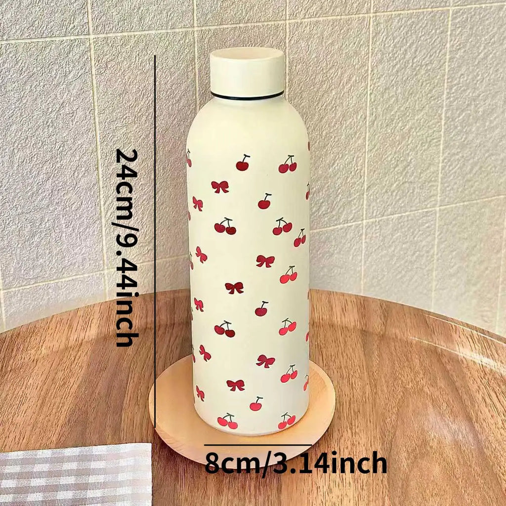 Stainless Steel Wine Bottle Insulated Cup, Durable Reusable Material, Portable Large Capacity Cute High Aesthetic Thermos