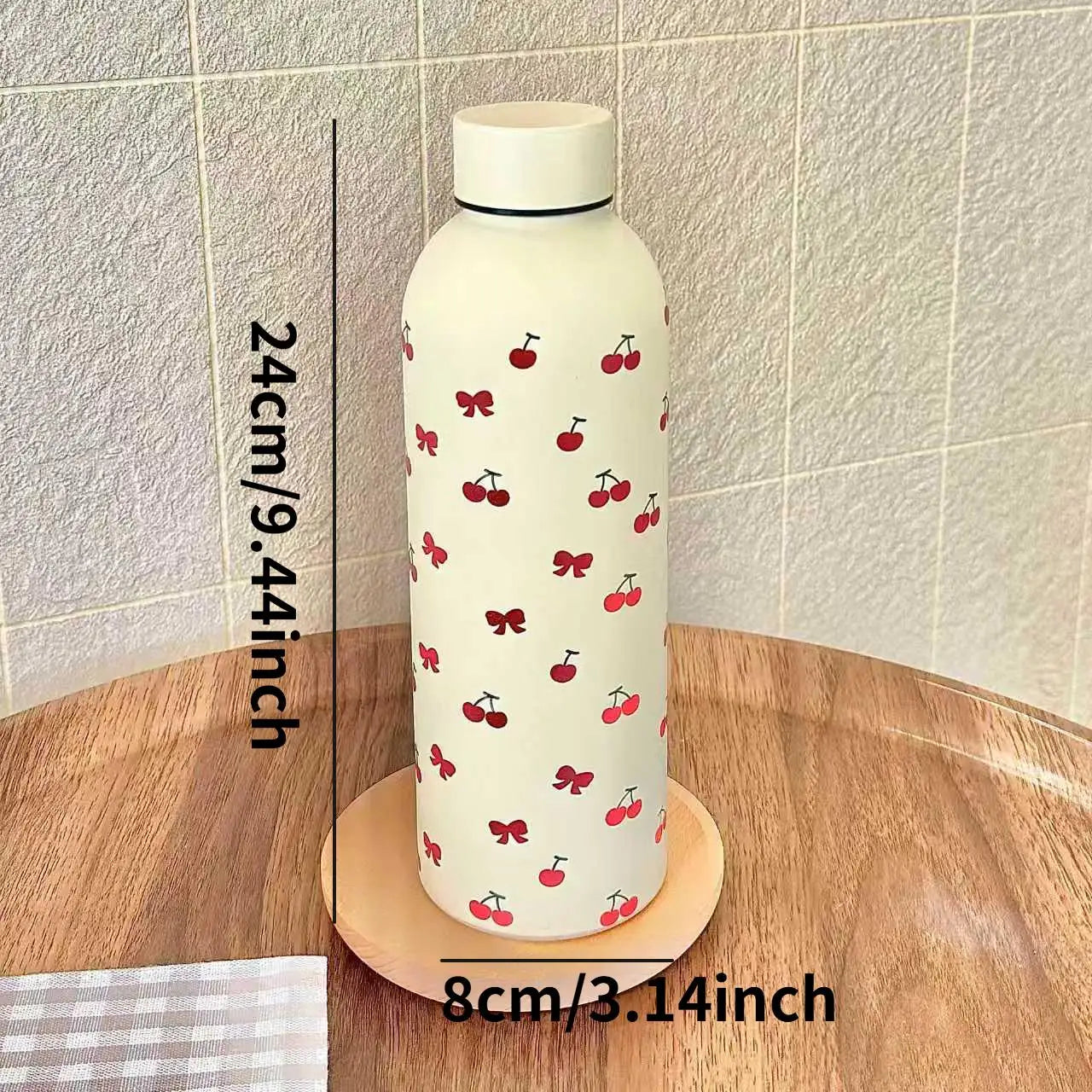 Stainless Steel Wine Bottle Insulated Cup, Durable Reusable Material, Portable Large Capacity Cute High Aesthetic Thermos