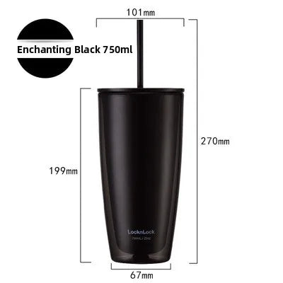 Summer Large Capaci St Cup Office Use Convenient Handheld Cherry Blossom Pattern Fre Girl Sle Lo N Lo Water Bottle