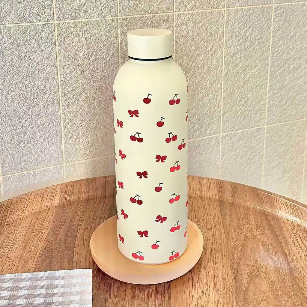 Stainless Steel Wine Bottle Insulated Cup, Durable Reusable Material, Portable Large Capacity Cute High Aesthetic Thermos
